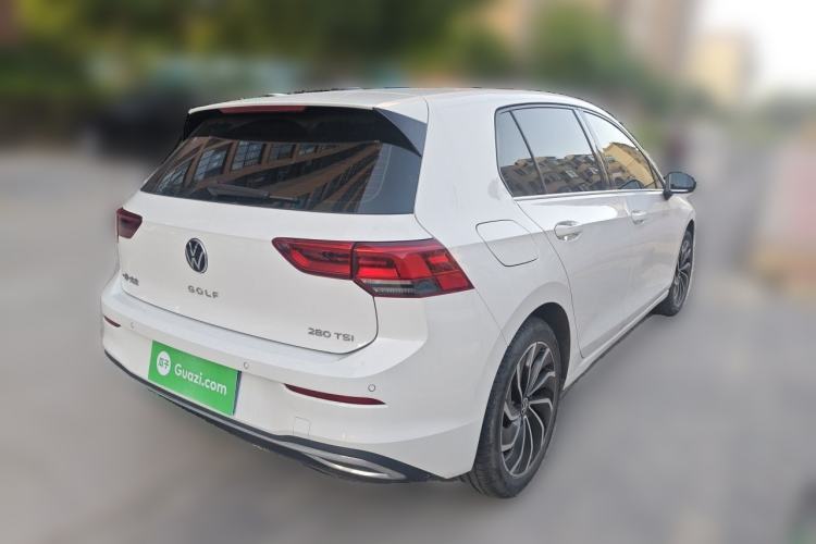 Used Volkswagen Golf 2023 280TSI DSG Pro 20th Anniversary Edition Rear Right 45 Deg