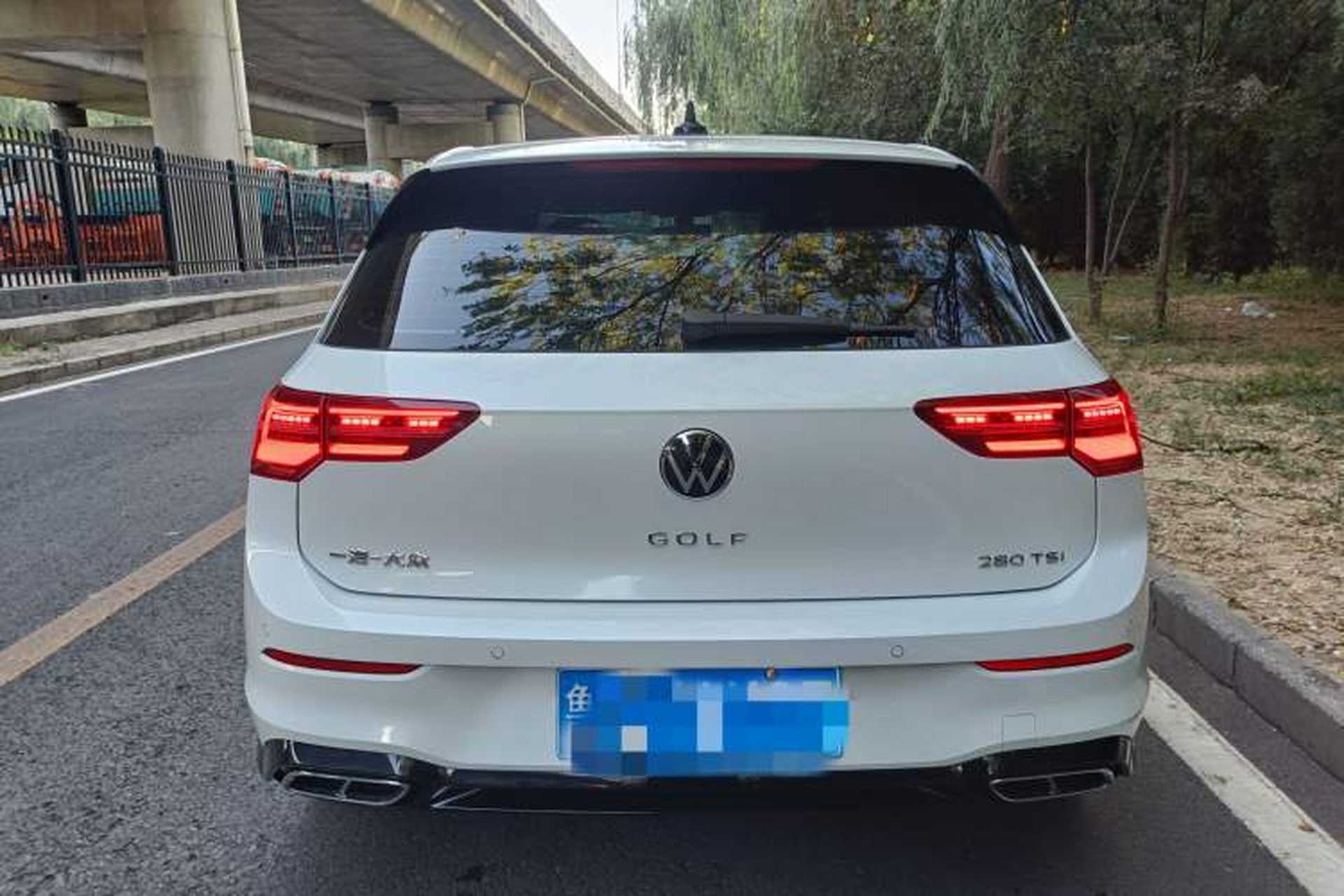 Used Volkswagen Golf 2023 Facelift 280TSI DSG R-Line Lite Trunk