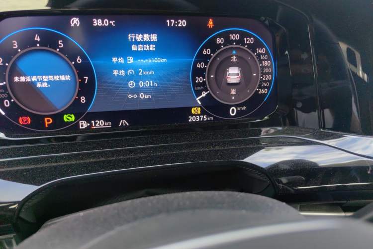 Used Volkswagen Golf 2024 280TSI DSG R-Line 50th Anniversary Edition Odometer Close Up