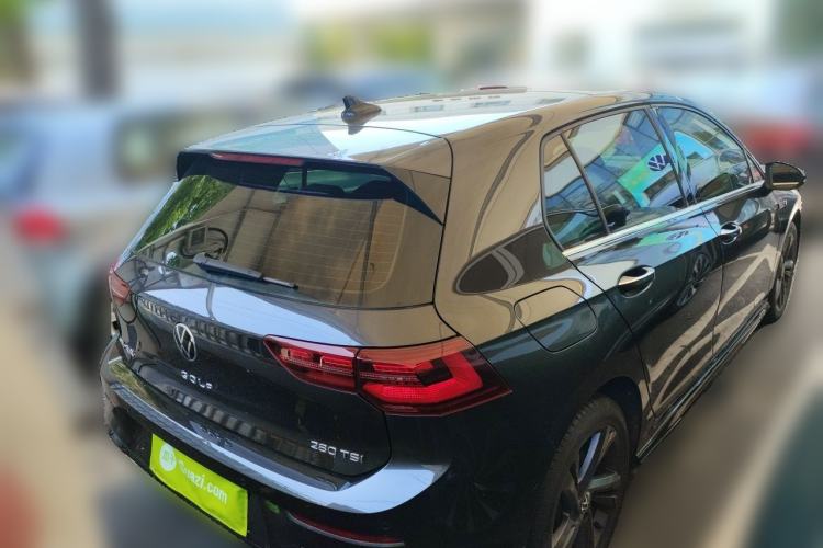 Used Volkswagen Golf 2024 280TSI DSG R-Line 50th Anniversary Edition Rear Right 45 Deg