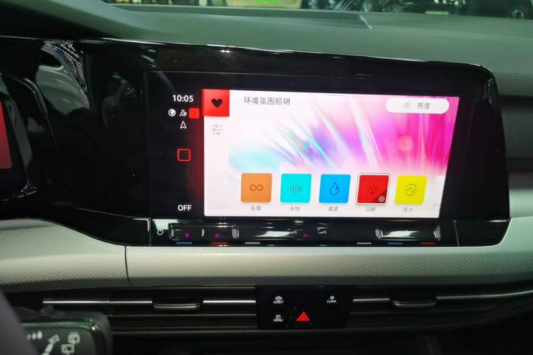 Used Volkswagen Golf 2024 280TSI DSG Pro Enjoyment Edition Audio And AC Panel