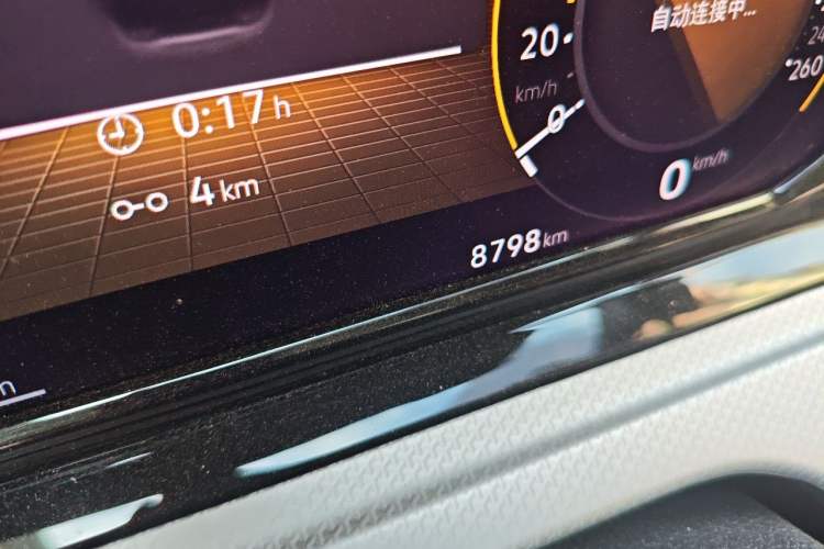 Used Volkswagen Golf 2024 280TSI DSG Pro 50th Anniversary Edition Odometer Close Up