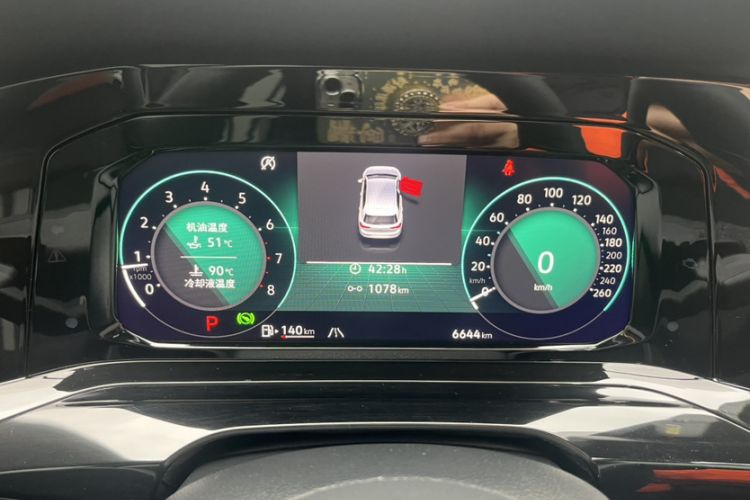 Used Volkswagen Golf 2024 280TSI DSG R-Line 50th Anniversary Edition Odometer Close Up