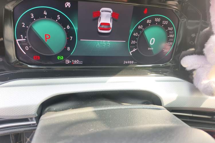 Used Volkswagen Golf 2024 280TSI DSG Pro 50th Anniversary Edition Odometer Close Up