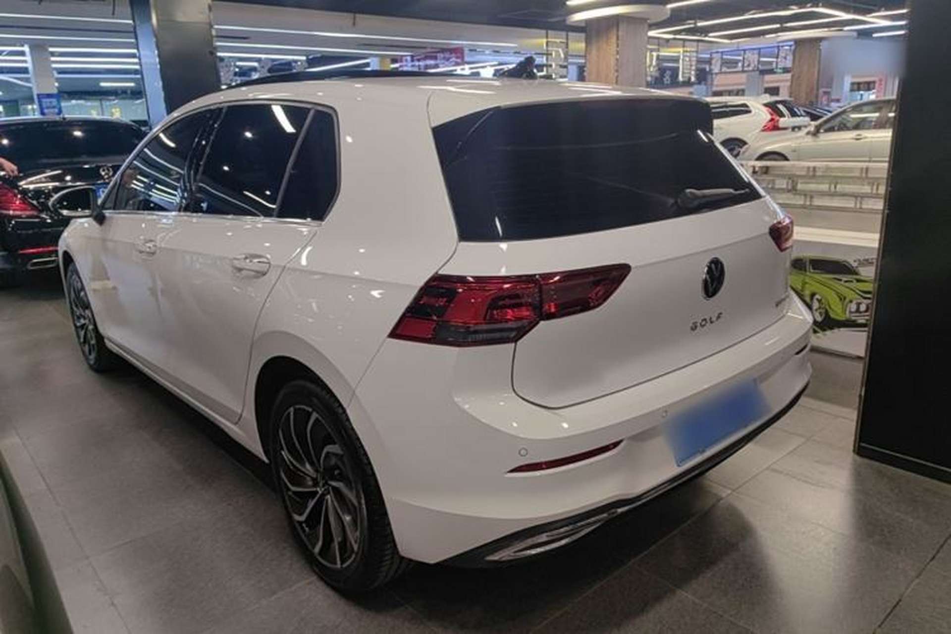Used Volkswagen Golf 2024 280TSI DSG Pro 50th Anniversary Edition Rear Left 45 Deg