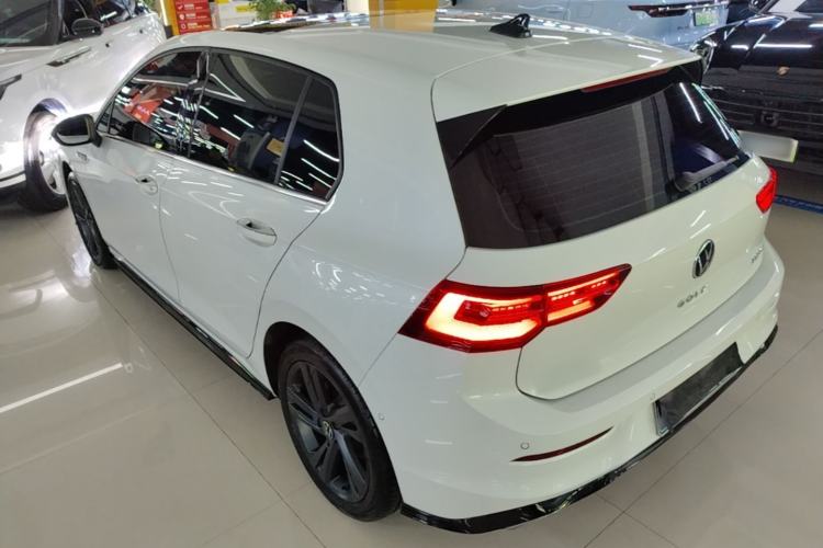 Used Volkswagen Golf 2024 280TSI DSG R-Line 50th Anniversary Edition Rear Left 45 Deg