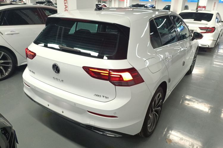 Used Volkswagen Golf 2024 280TSI DSG Pro Enjoyment Edition Rear Right 45 Deg