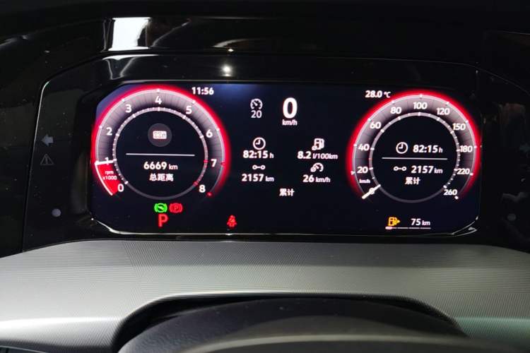 Used Volkswagen Golf 2025 Facelifted 300TSI Pro Instrument Cluster