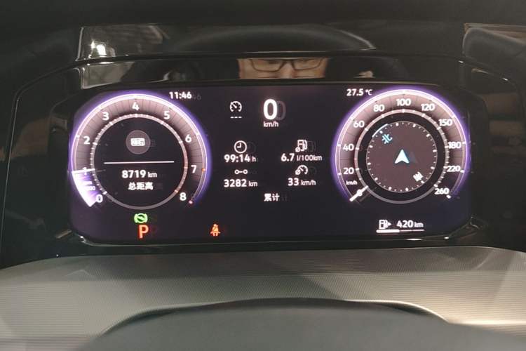 Used Volkswagen Golf 2025 300TSI Pro Instrument Cluster