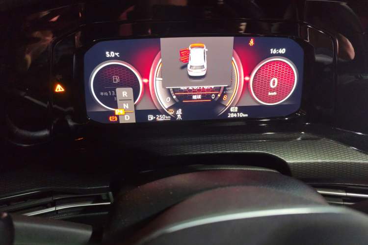 Used Volkswagen Golf GTI 2021 380TSI DSG GTI Odometer Close Up