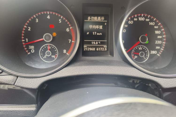 Used Volkswagen Golf GTI 2012 2.0 TSI GTI Odometer Close Up