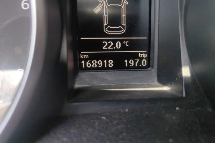 Used Volkswagen Golf GTI 2012 2.0 TSI GTI Odometer Close Up
