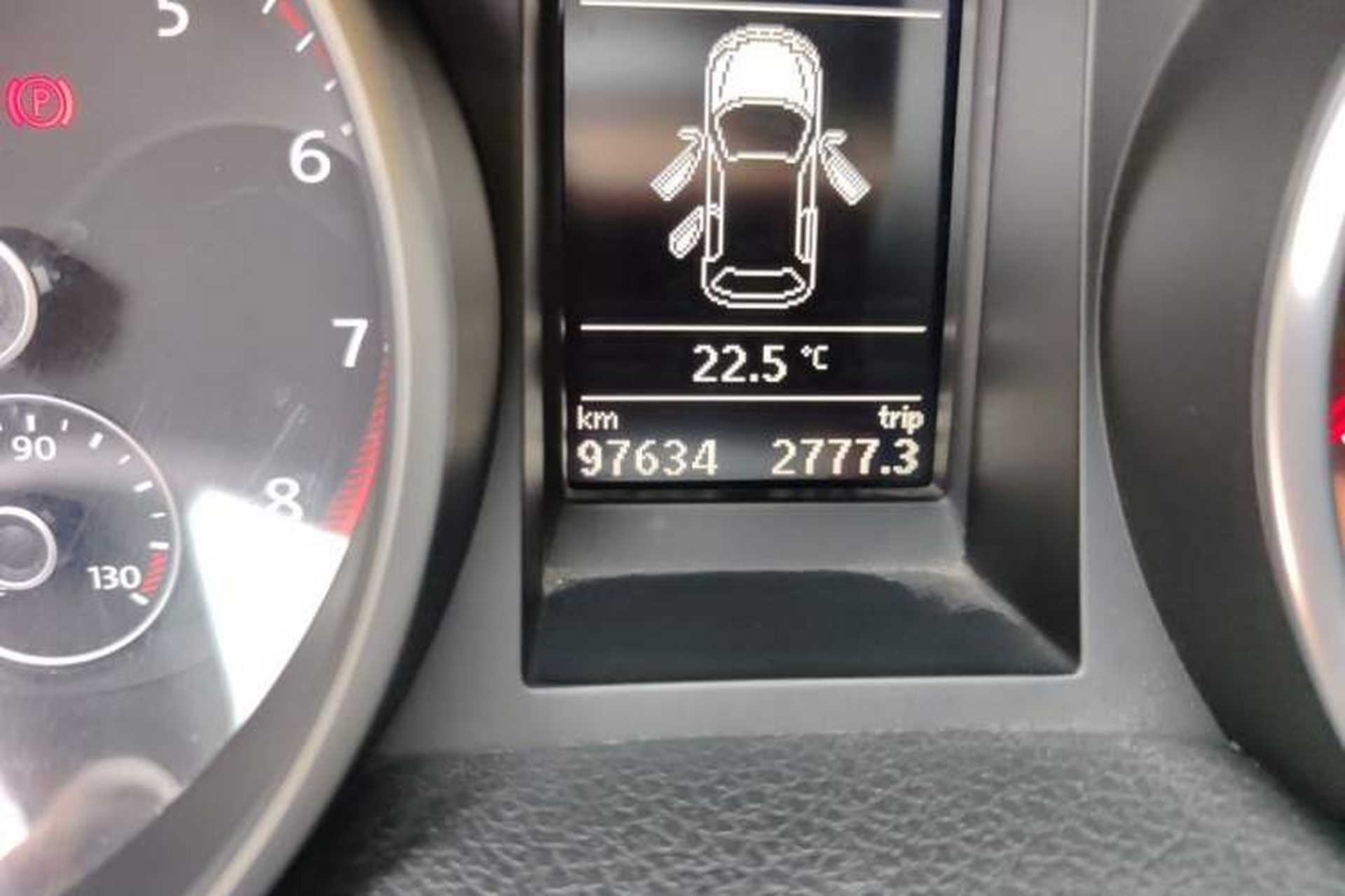 Used Volkswagen Golf GTI 2012 2.0 TSI GTI Odometer Close Up