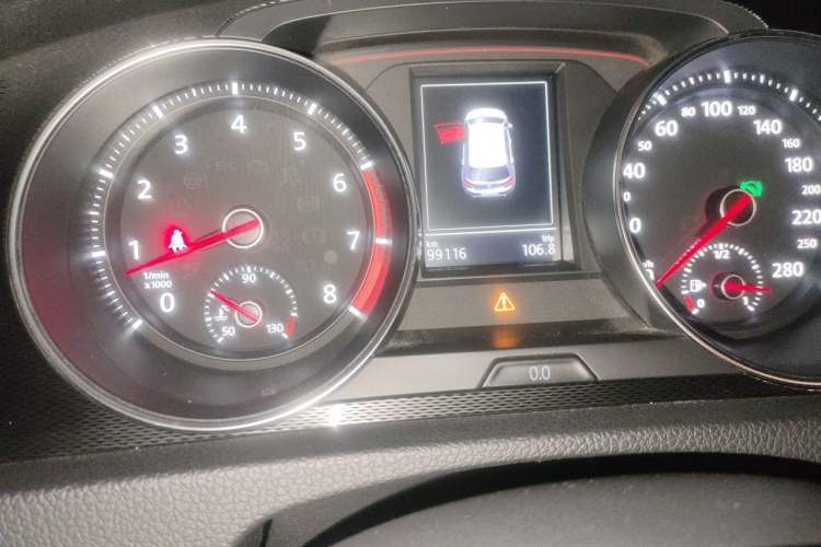 Used Volkswagen Golf GTI 2016 2.0 TSI GTI Odometer Close Up