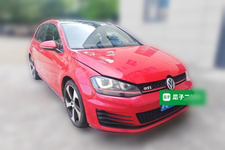 Used Volkswagen Golf GTI 2016 2.0 TSI GTI Front Right 45 Deg