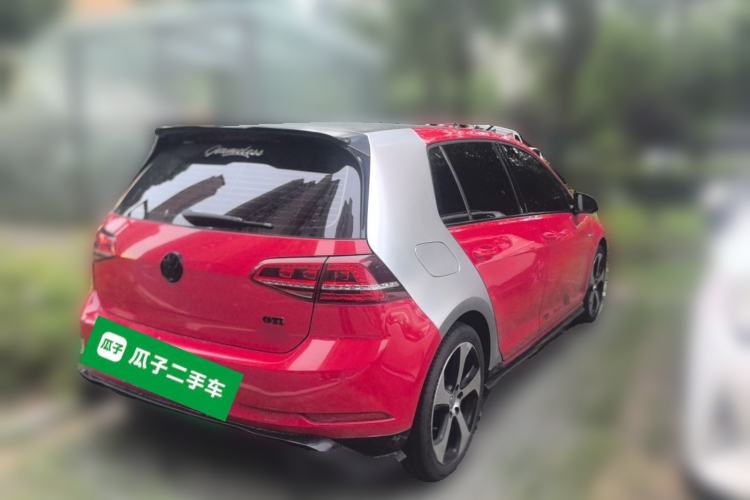 Used Volkswagen Golf GTI 2016 2.0 TSI GTI Rear Right 45 Deg