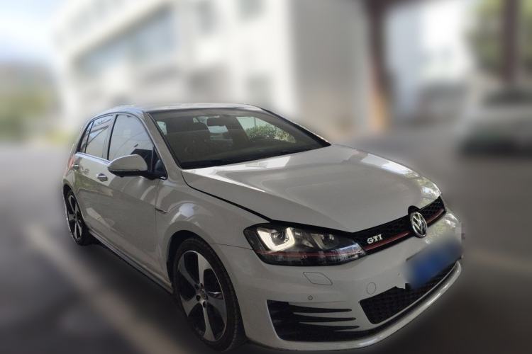 Used Volkswagen Golf GTI 2016 2.0 TSI GTI Front Right 45 Deg
