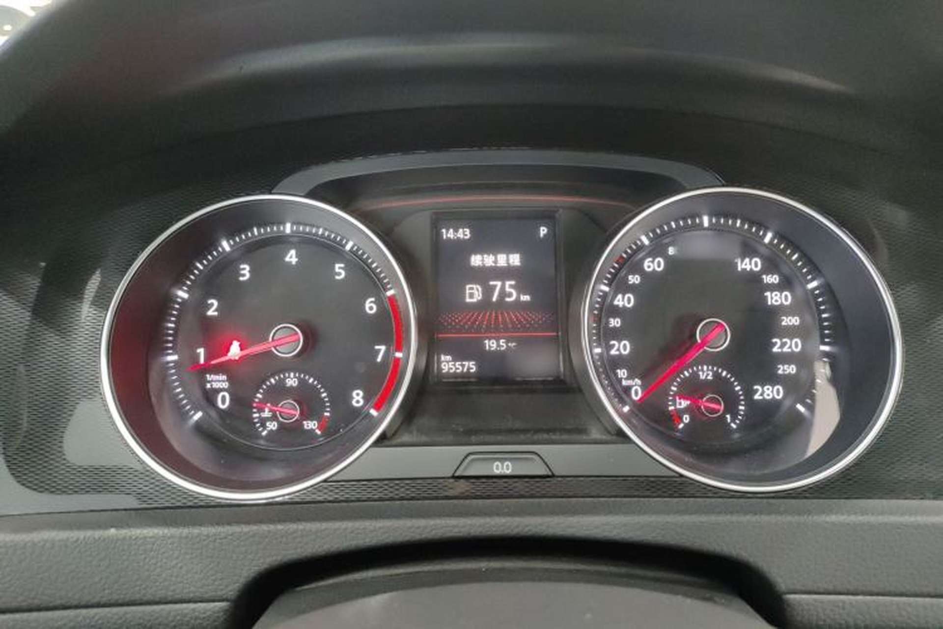 Used Volkswagen Golf GTI 2016 2.0 TSI GTI Instrument Cluster