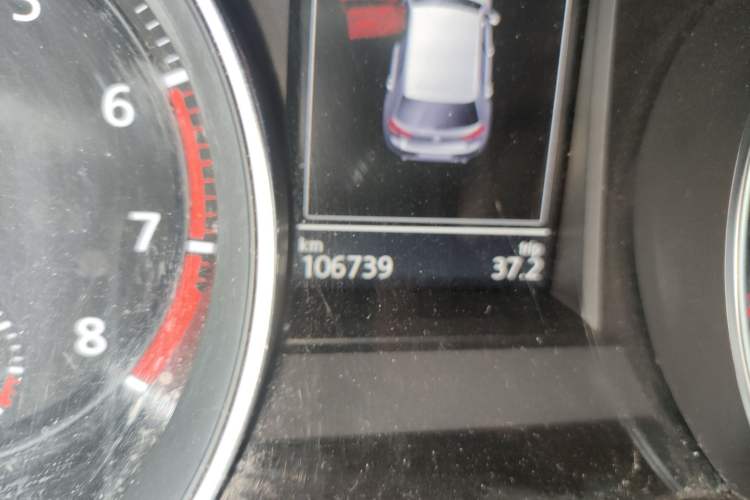Used Volkswagen Golf GTI 2016 2.0 TSI GTI Odometer Close Up