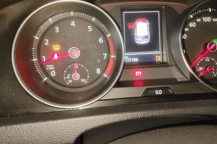 Used Volkswagen Golf GTI 2016 2.0 TSI GTI Odometer Close Up