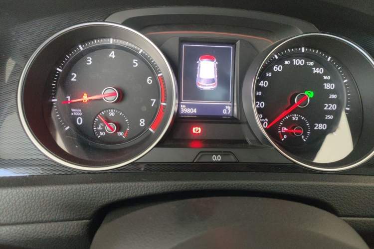 Used Volkswagen Golf GTI 2016 2.0 TSI GTI Odometer Close Up