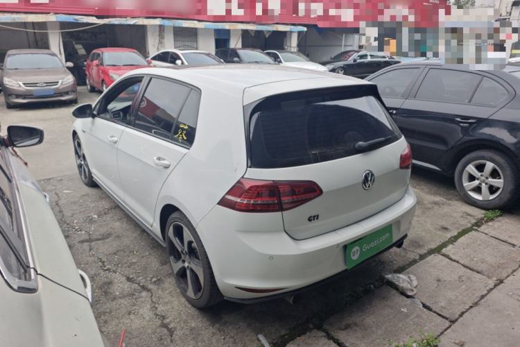 Used Volkswagen Golf GTI 2016 2.0 TSI GTI Rear Left 45 Deg