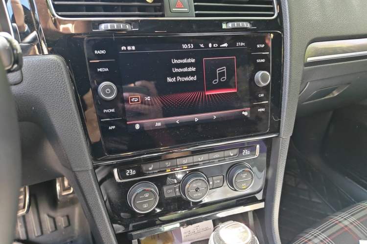 Used Volkswagen Golf GTI 2018 2.0 TSI GTI Audio And AC Panel