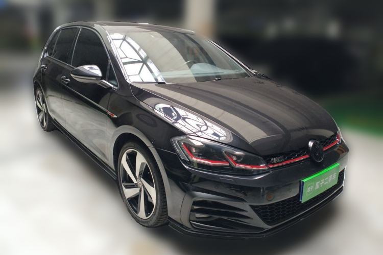 Used Volkswagen Golf GTI 2018 2.0 TSI GTI Front Right 45 Deg