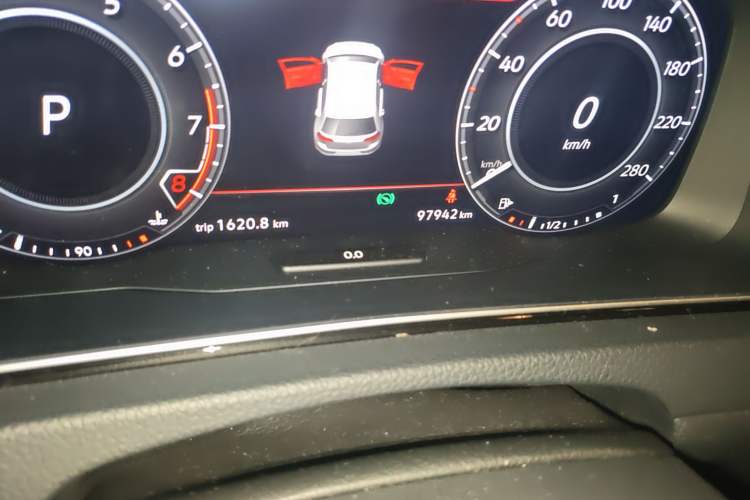 Used Volkswagen Golf GTI 2018 2.0 TSI GTI Odometer Close Up