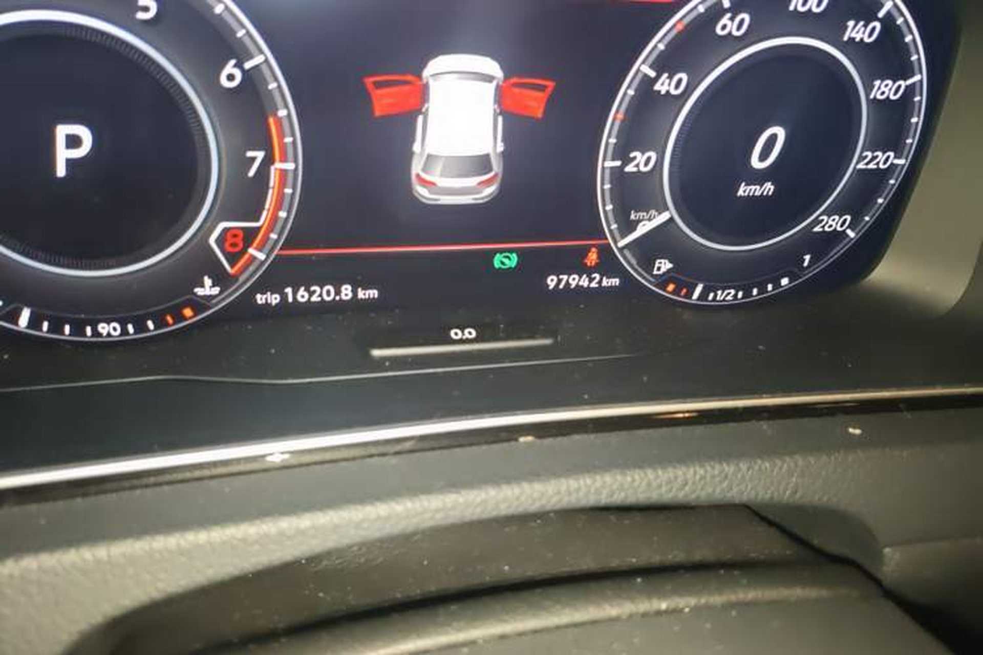 Used Volkswagen Golf GTI 2018 2.0 TSI GTI Odometer Close Up