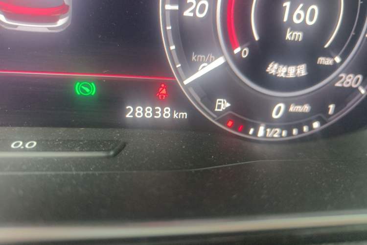 Used Volkswagen Golf GTI 2018 2.0 TSI GTI Odometer Close Up