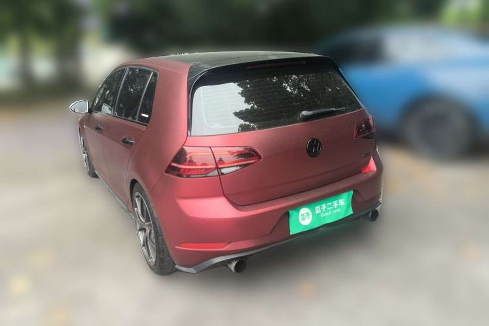 Used Volkswagen Golf GTI 2018 2.0 TSI GTI Rear Left 45 Deg