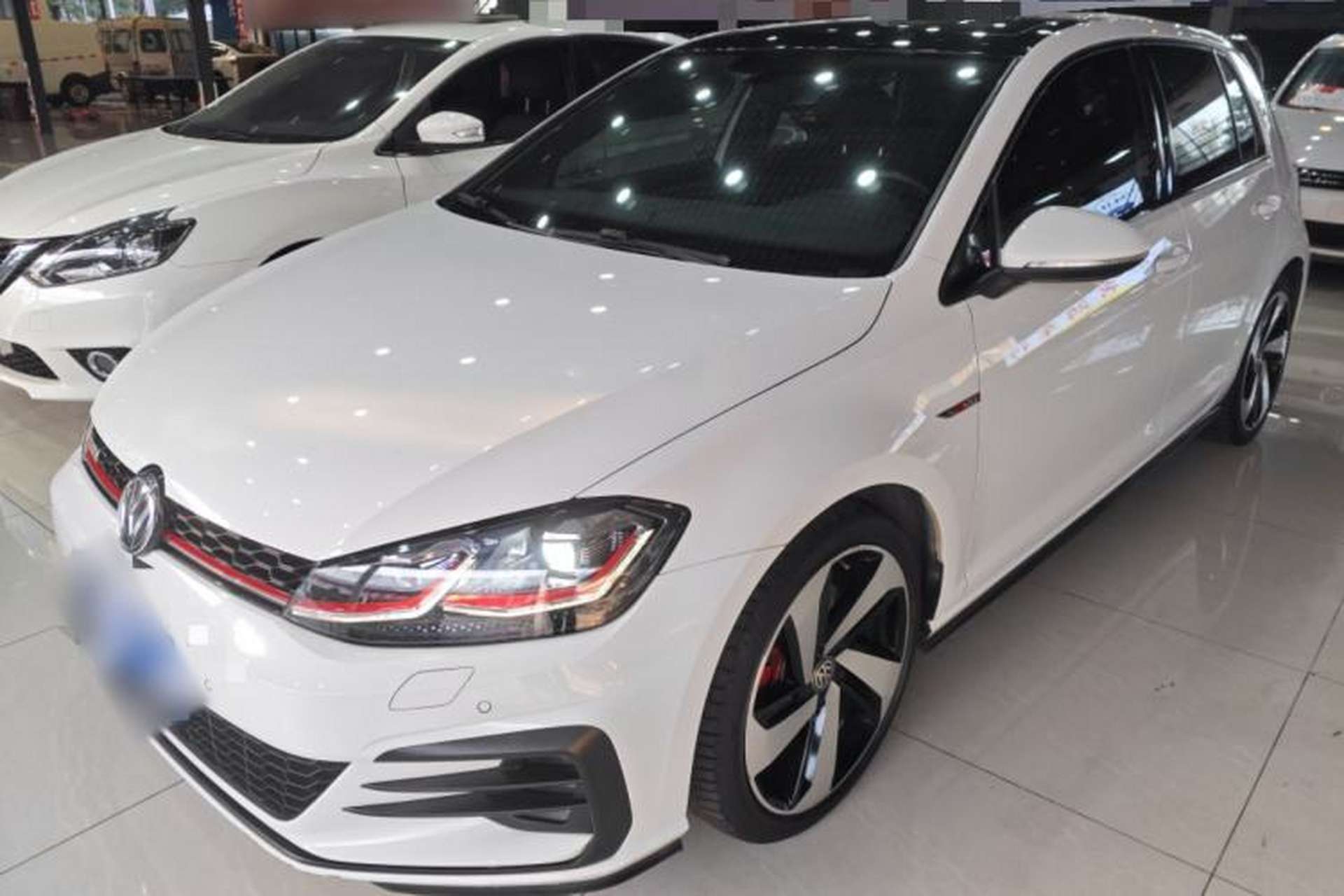 Used Volkswagen Golf GTI 2018 2.0 TSI GTI Front Left 45 Deg