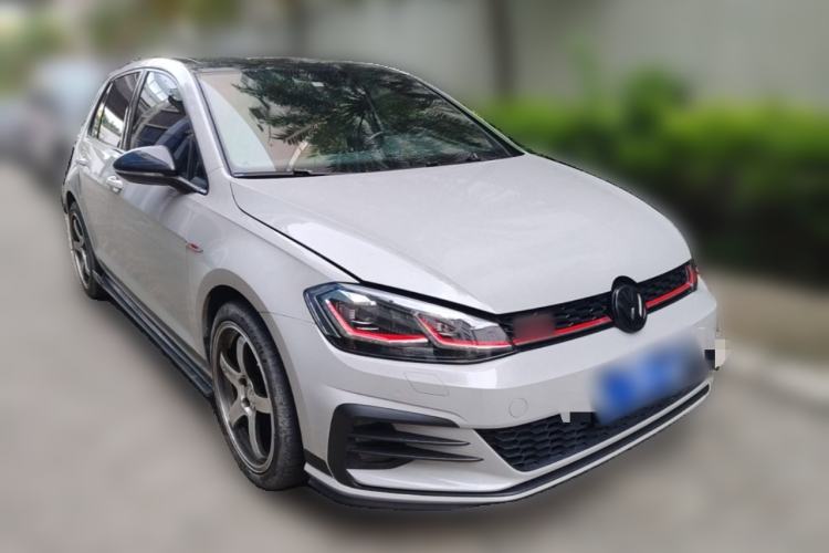 Used Volkswagen Golf GTI 2018 2.0 TSI GTI Front Right 45 Deg