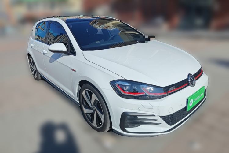 Used Volkswagen Golf GTI 2018 2.0 TSI GTI Front Right 45 Deg