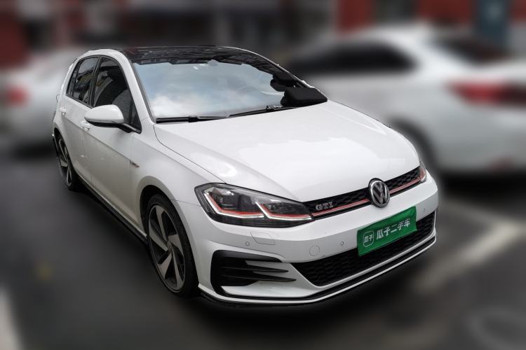 Used Volkswagen Golf GTI 2018 2.0 TSI GTI Front Right 45 Deg