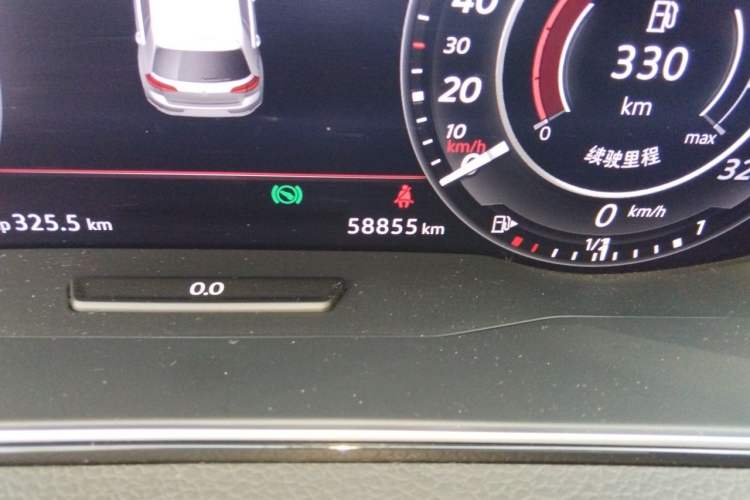 Used Volkswagen Golf GTI 2018 2.0 TSI GTI Odometer Close Up