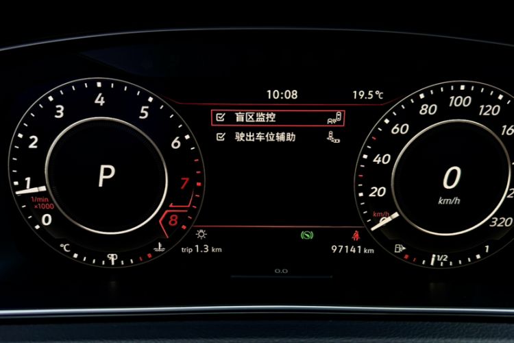 Used Volkswagen Golf GTI 2018 2.0 TSI GTI Odometer Close Up