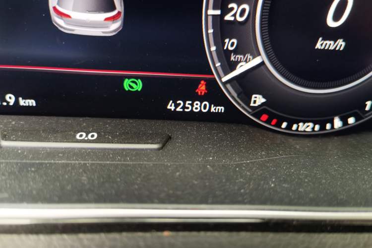 Used Volkswagen Golf GTI 2018 2.0 TSI GTI Odometer Close Up