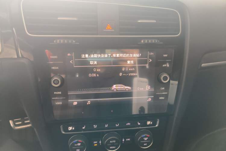 Used Volkswagen Golf GTI 2019 2.0 TSI GTI China V Standard Audio And AC Panel