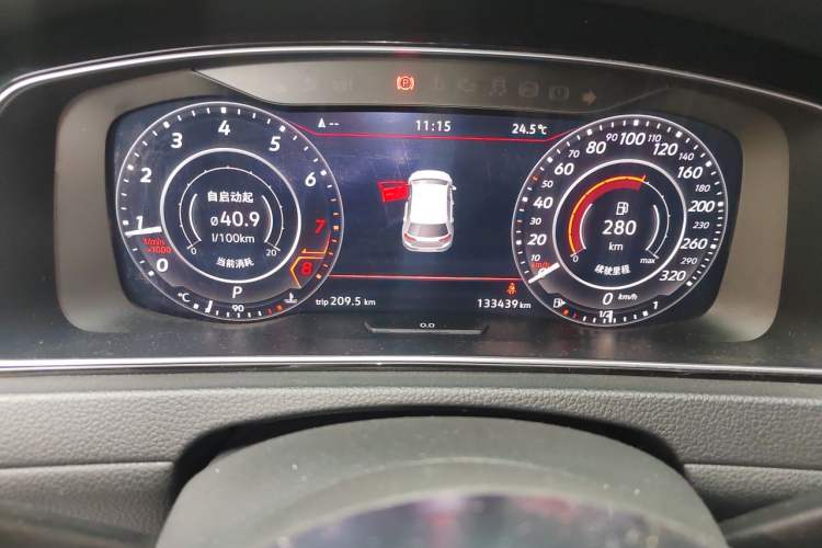 Used Volkswagen Golf GTI 2019 2.0 TSI GTI China V Standard Instrument Cluster