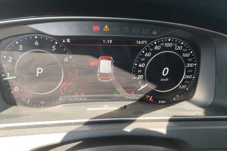 Used Volkswagen Golf GTI 2019 2.0 TSI GTI China V Standard Instrument Cluster