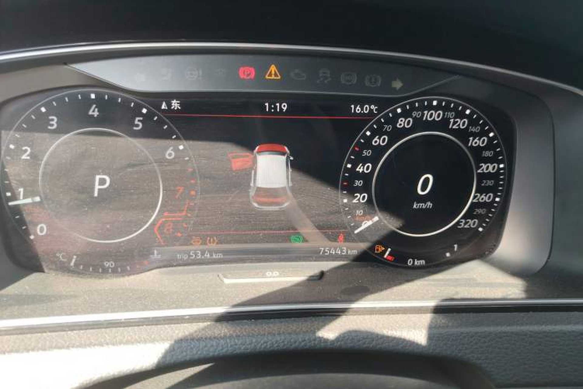 Used Volkswagen Golf GTI 2019 2.0 TSI GTI China V Standard Instrument Cluster