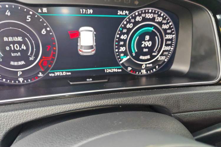 Used Volkswagen Golf GTI 2019 2.0 TSI GTI China V Standard Odometer Close Up