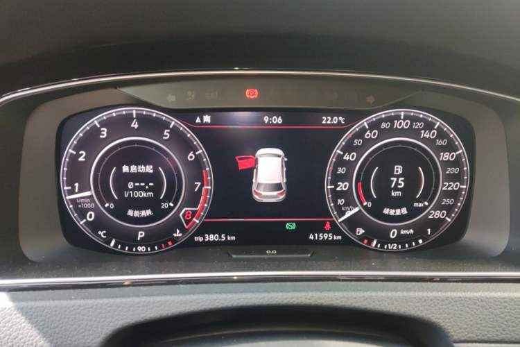 Used Volkswagen Golf GTI 2019 2.0 TSI GTI China V Standard Instrument Cluster