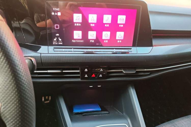 Used Volkswagen Golf GTI 2021 380TSI DSG GTI Audio And AC Panel