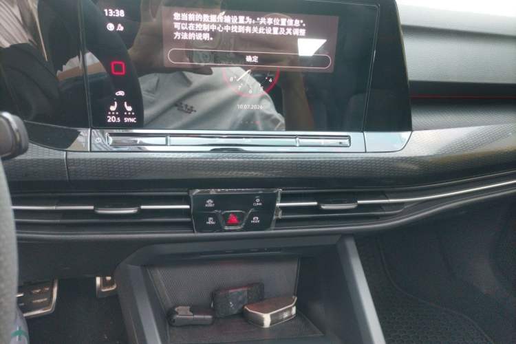 Used Volkswagen Golf GTI 2021 380TSI DSG GTI Audio And AC Panel