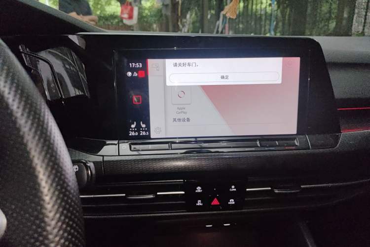 Used Volkswagen Golf GTI 2021 380TSI DSG GTI Audio And AC Panel