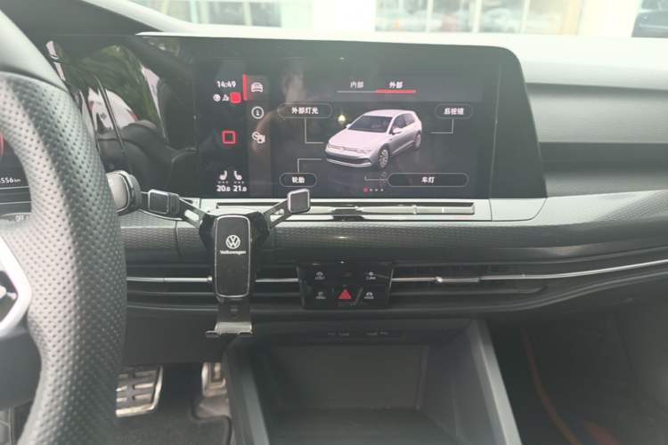 Used Volkswagen Golf GTI 2021 380TSI DSG GTI Audio And AC Panel