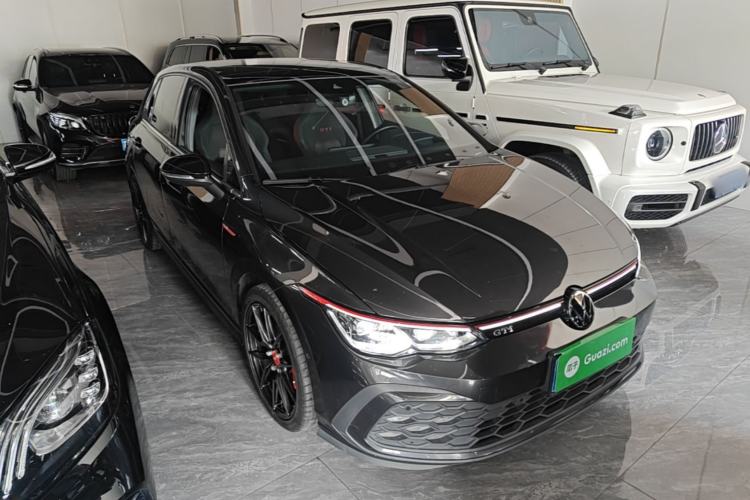 Used Volkswagen Golf GTI 2021 Facelift 380TSI DSG GTI Front Right 45 Deg